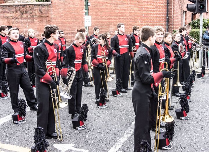 Owasso in Dublin's St. Patrick's Day Parade, 2014