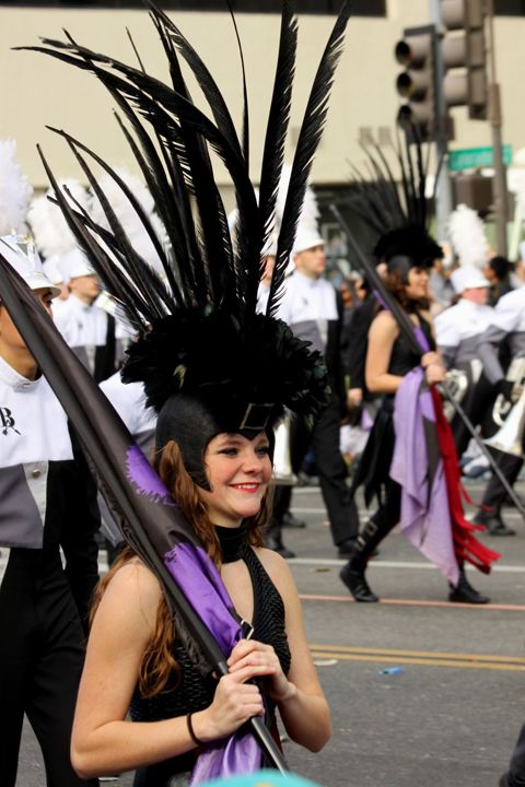Pride of Broken Arrow color guard
